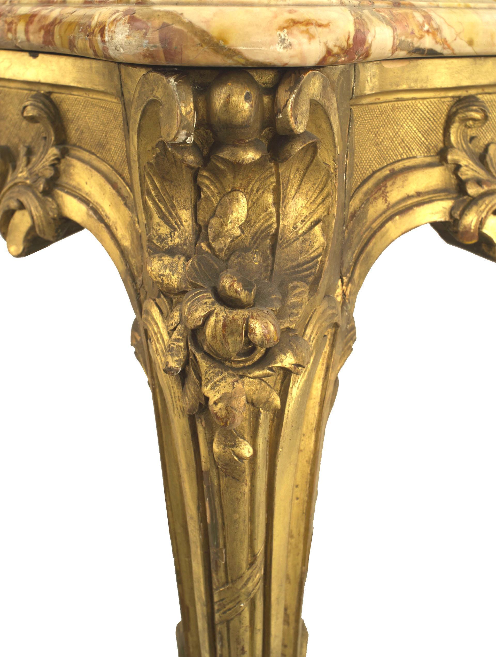 carved center tables