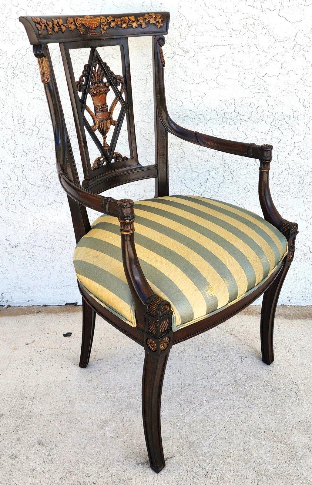 Fauteuil de bureau Régence Bon état - En vente à Lake Worth, FL