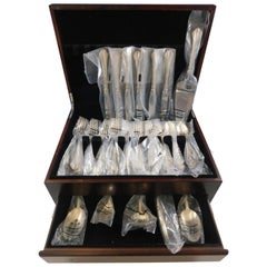 French Regency by Wallace Sterling Silver Flatware Set for 6 Service 30 Pcs New
