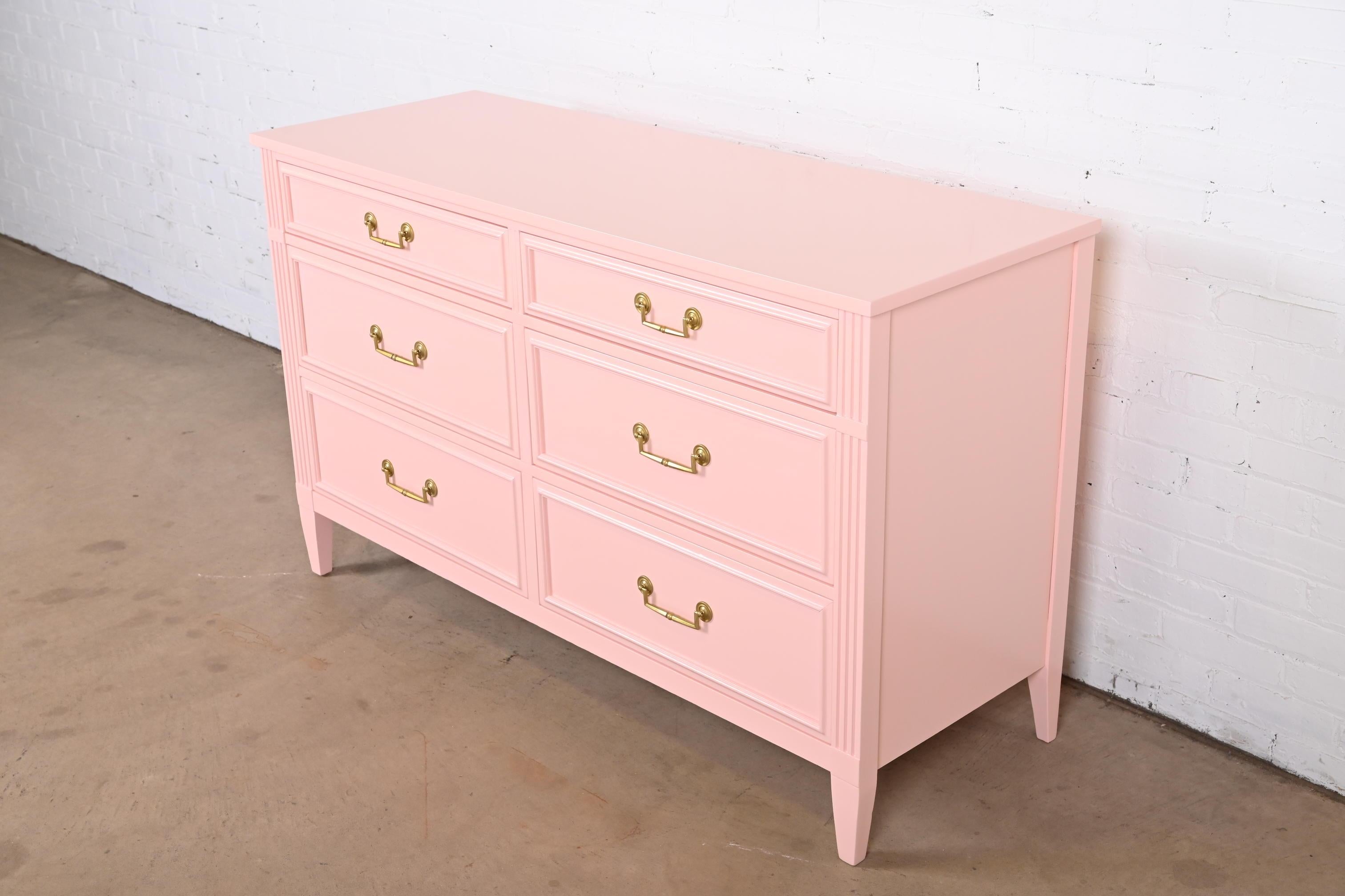 baby pink dresser