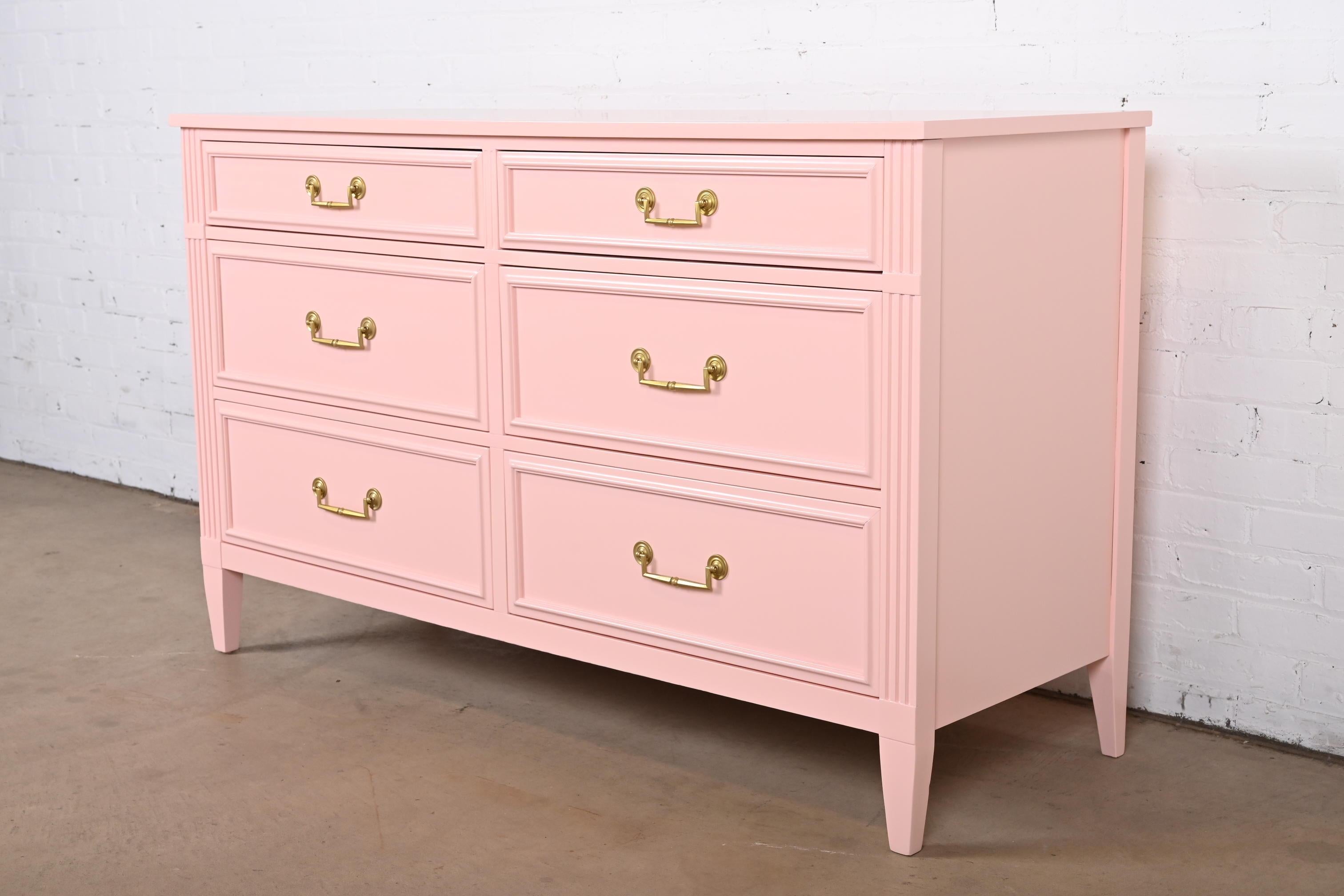baby pink dresser