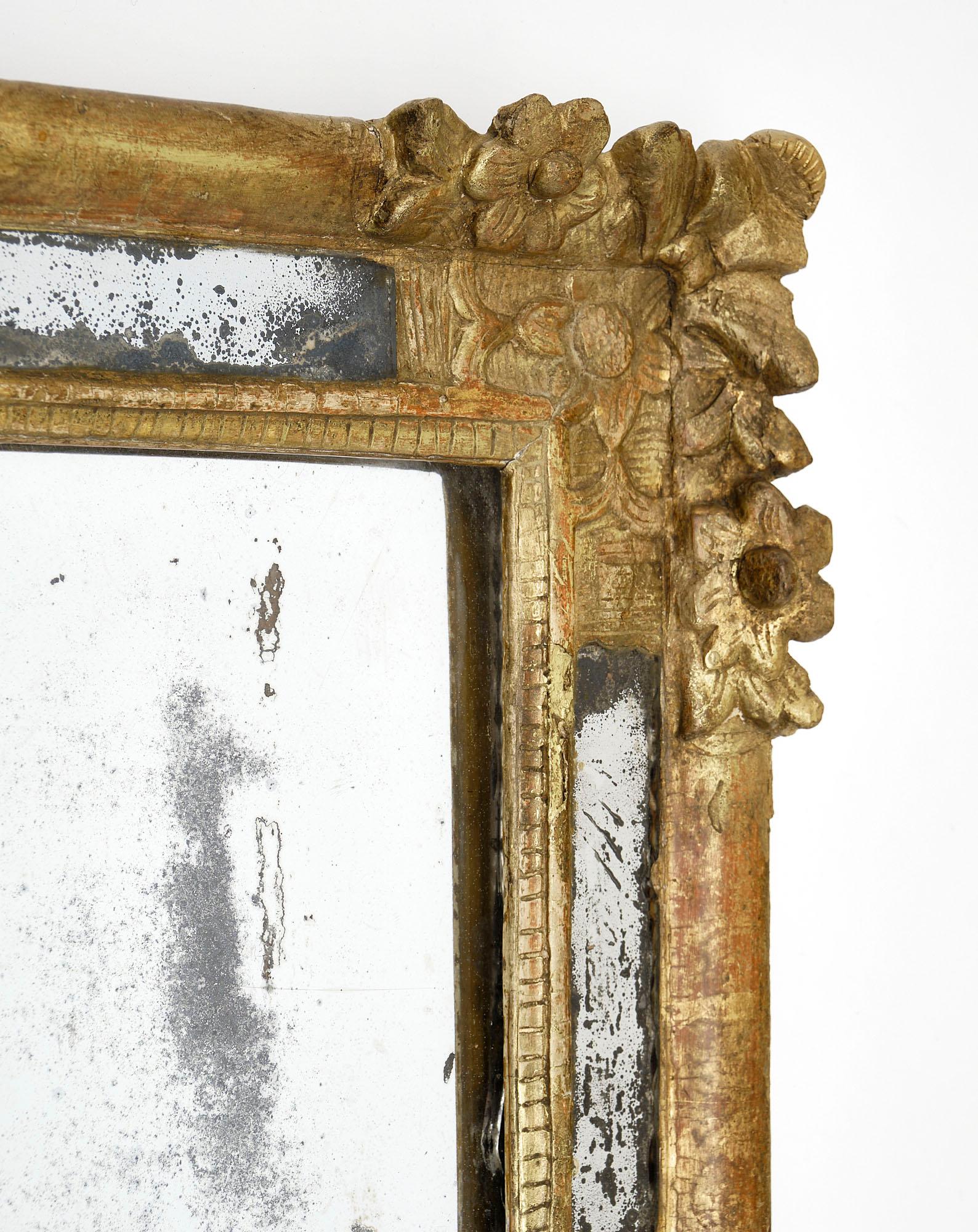 Early 18th Century French Regency Period Pareclose Mirror