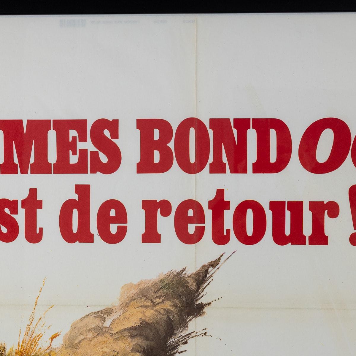 Other French Release James Bond 007 'On Her Majesty's Secret Service' Poster c.1969 For Sale