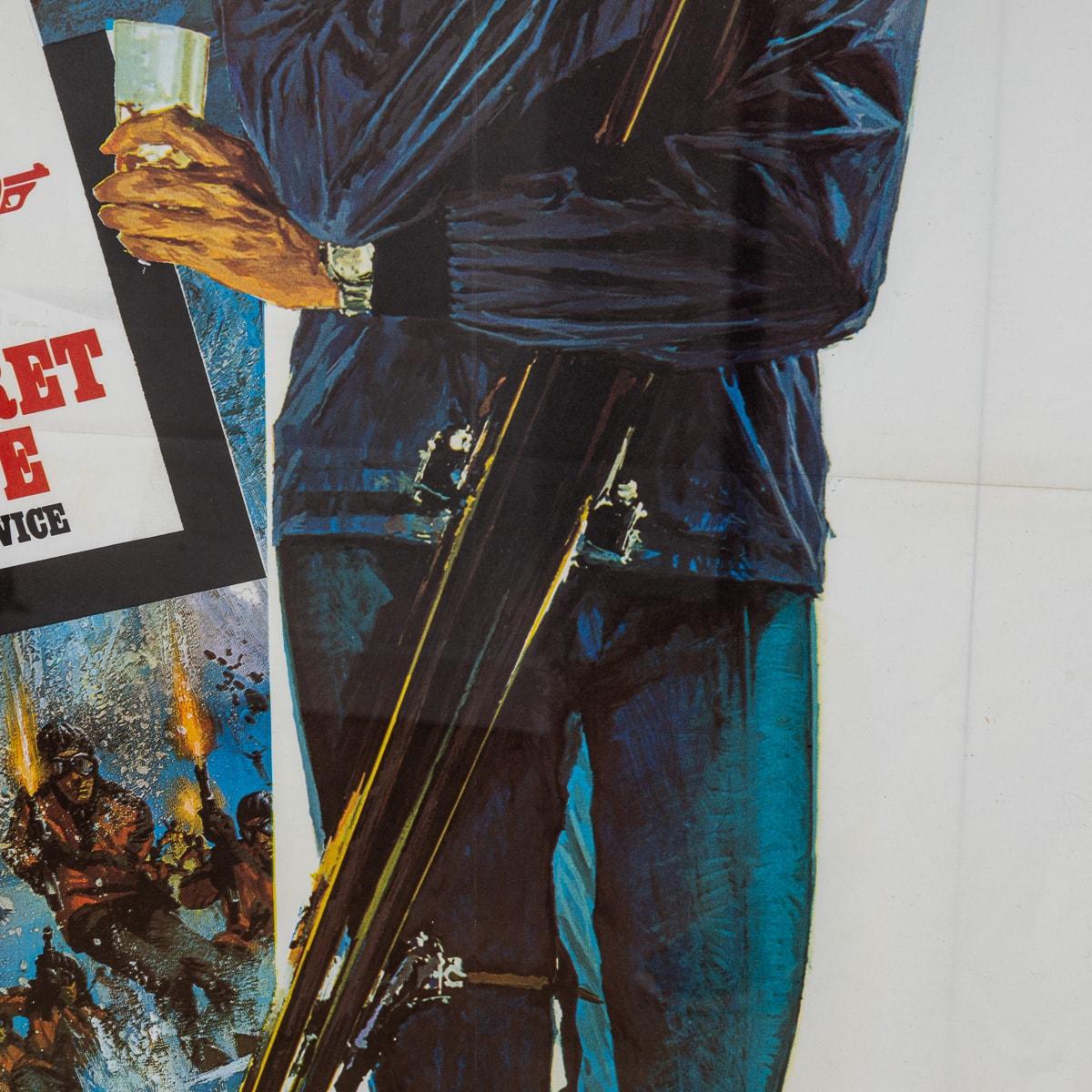 French Release James Bond 007 'On Her Majesty's Secret Service' Poster c.1969 For Sale 1
