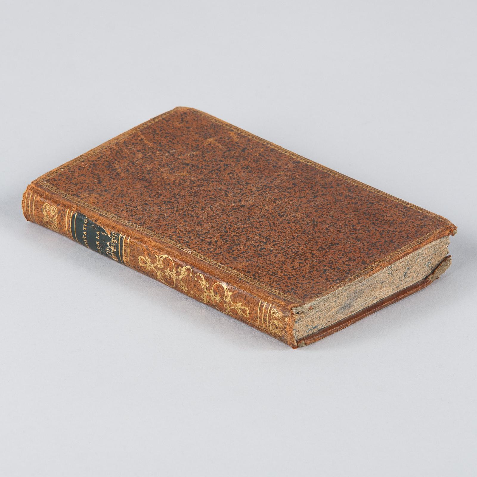 French Religious Book, Meditations et Sentiments sur La Sainte Communion, 1847 In Good Condition In Austin, TX