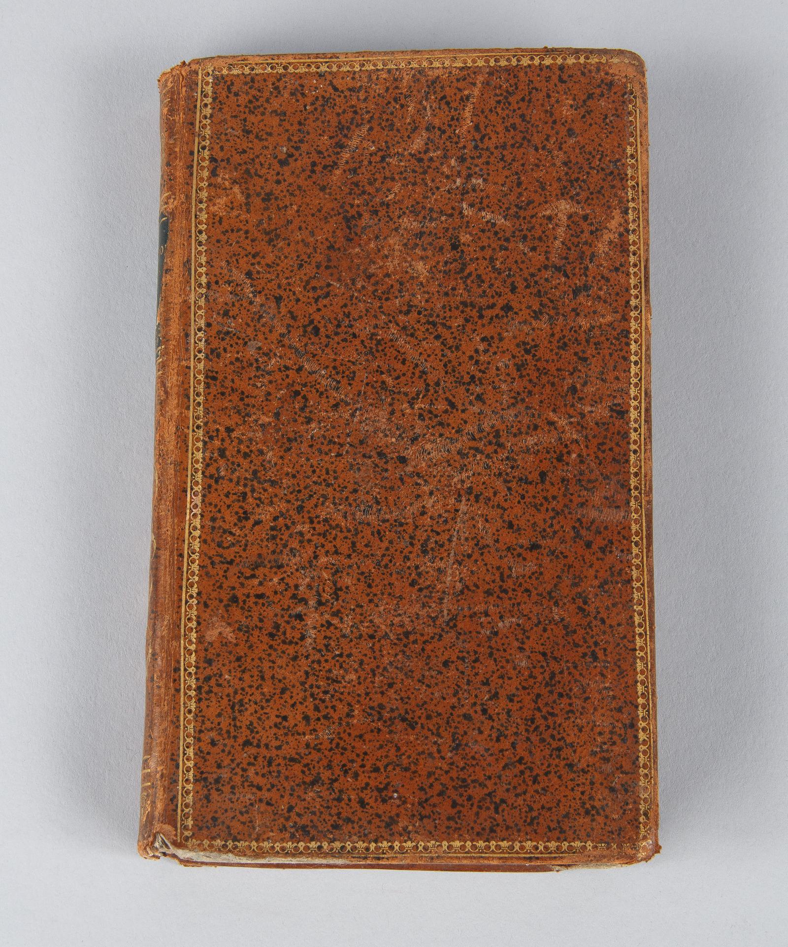 Leather French Religious Book, Meditations et Sentiments sur La Sainte Communion, 1847