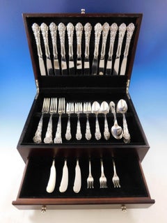 French Renaissance by Reed & Barton Sterling Silver Flatware 12 Dinner Set 84 Pc