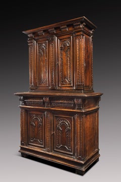 French Renaissance Cabinet with Perspectives