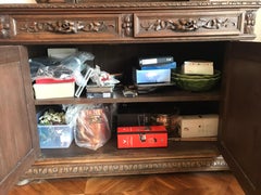 French Renaissance Hunting Lodge Buffet