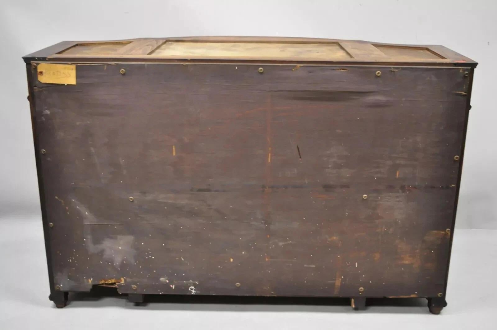 Credenza buffet rinascimentale francese Luigi XV con intarsi in marmo in vendita 5