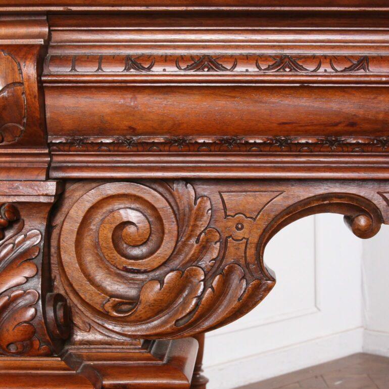 French Renaissance Revival Writing Table In Good Condition For Sale In Vancouver, British Columbia