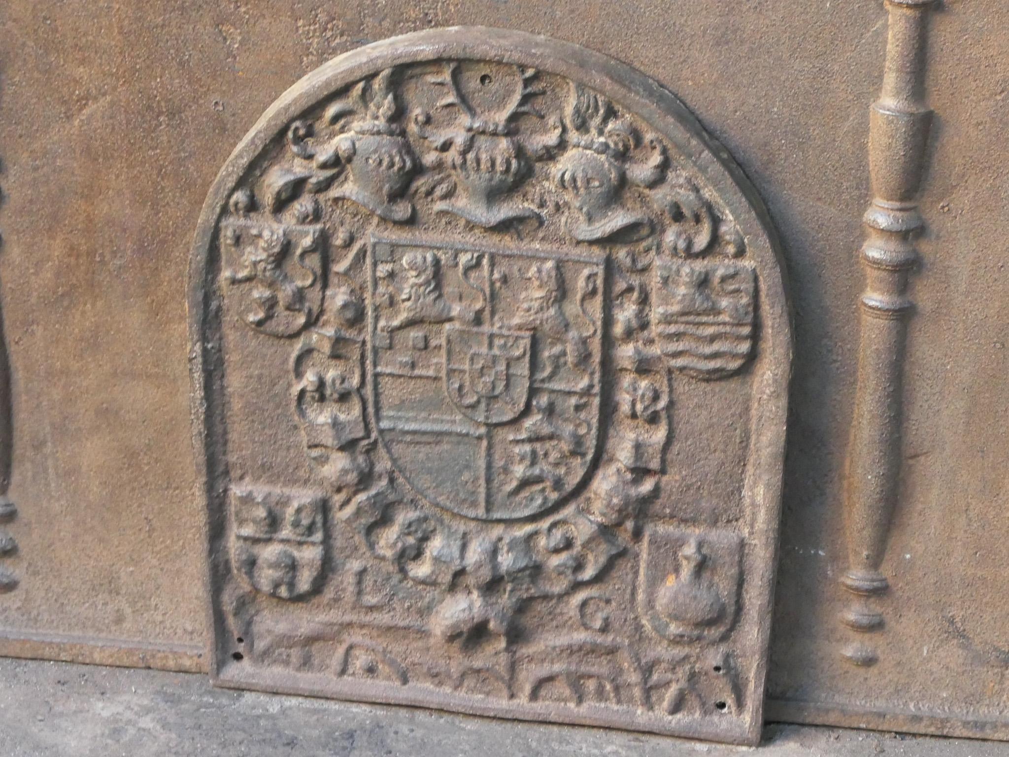 Moulage Plaque de cheminée / dosseret de style French Renaissance, 20e siècle