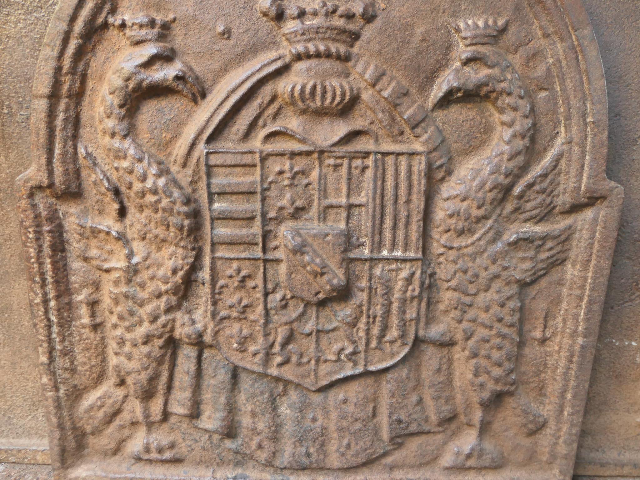 Plaque de cheminée / dosseret de style French Renaissance, 20e siècle en vente 2