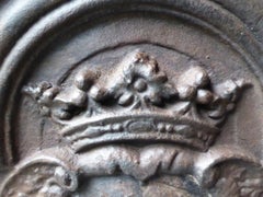 French Renaissance Style 'Coat of Arms' Fireback / Backsplash