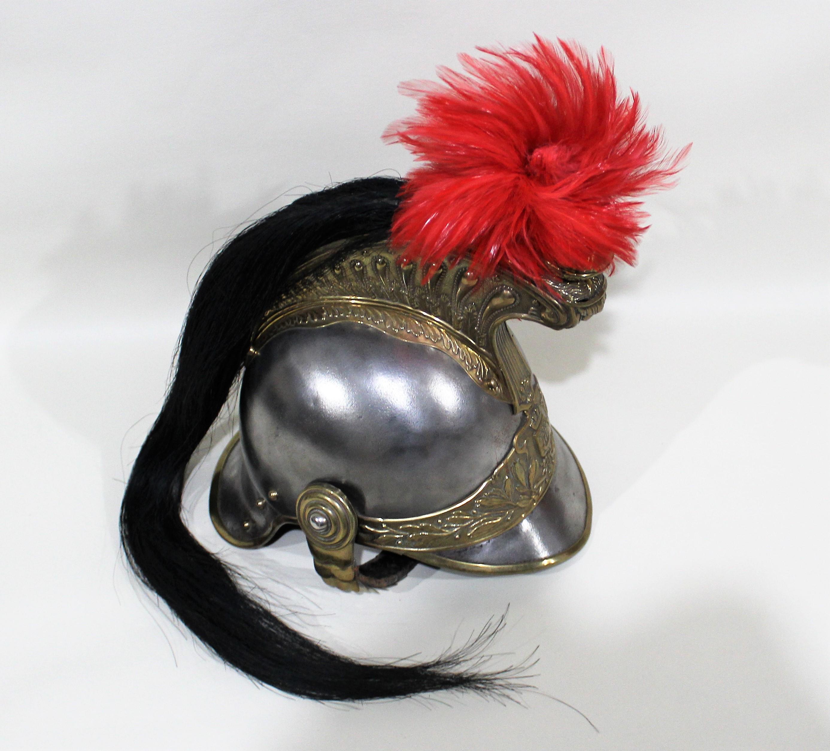 French Republican Guard of the City of Paris Cuirassier Helmet In Good Condition In Hamilton, Ontario