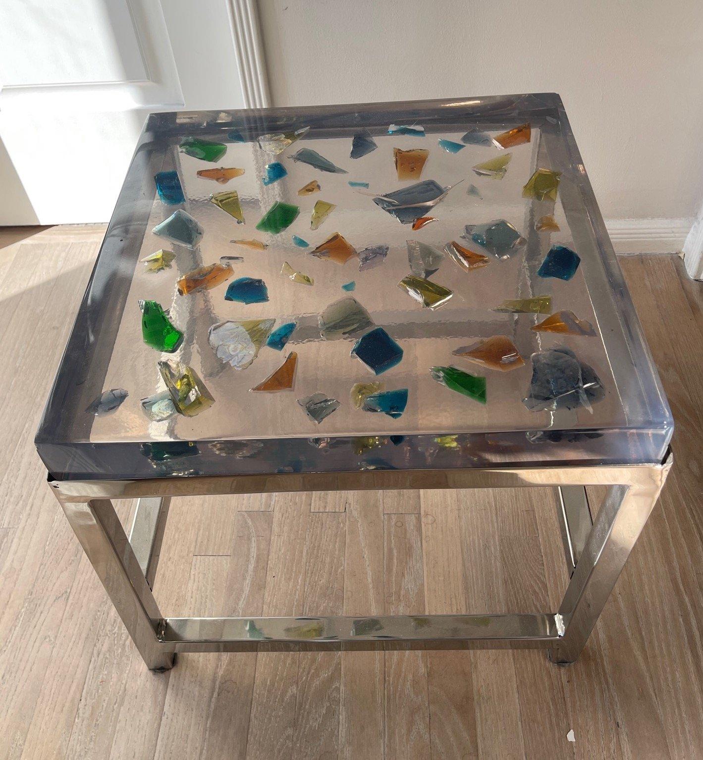 French Resin Tables In Excellent Condition For Sale In Studio City, CA