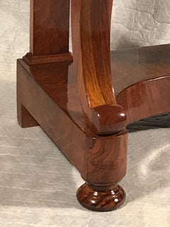 French Restauration Console Table, 19th Century