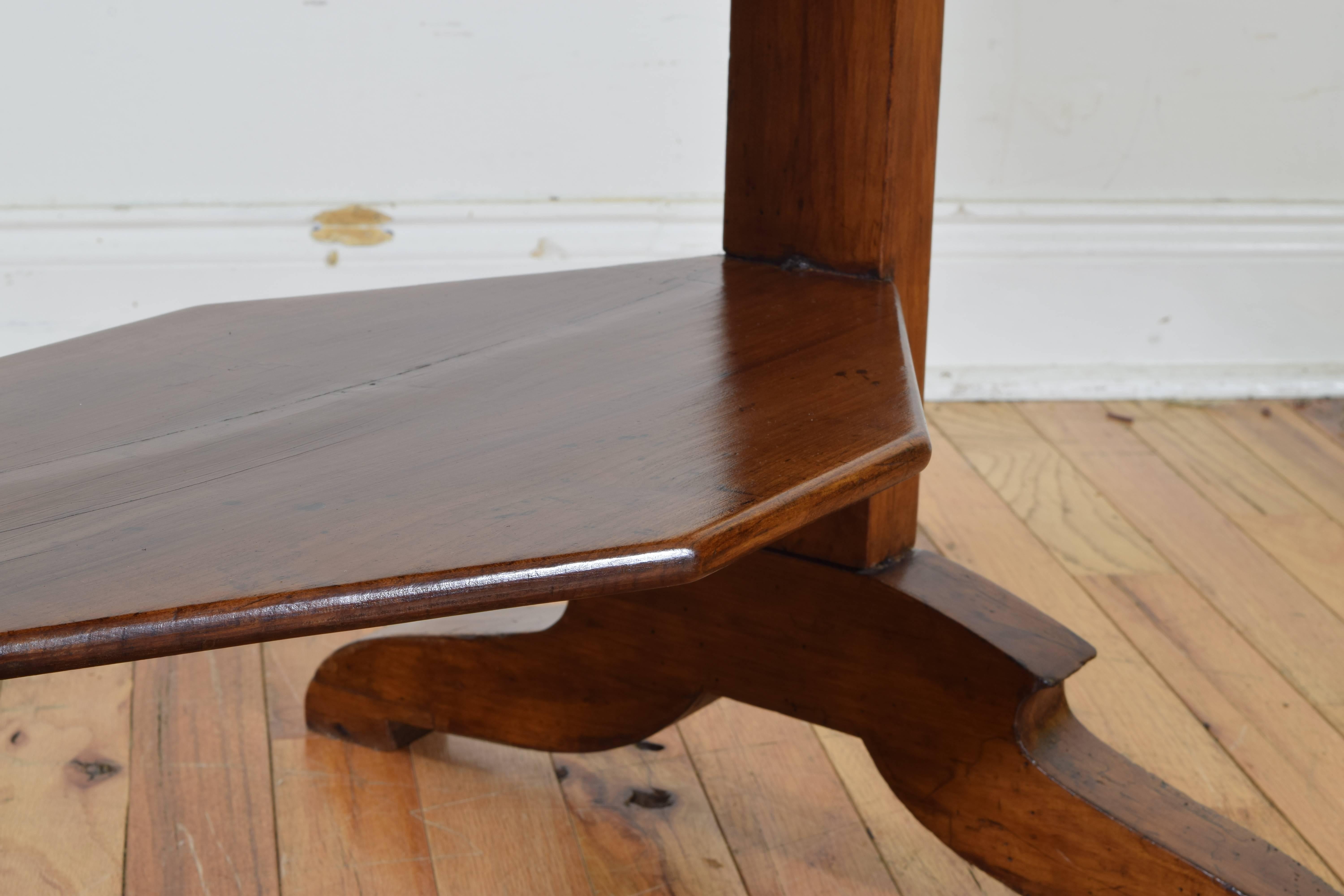French Restauration Period Cherrywood One-Drawer Side Table, circa 1810-1820 2
