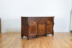 French Restauration Period Mahogany 3-door, 5-drawer Enfilade