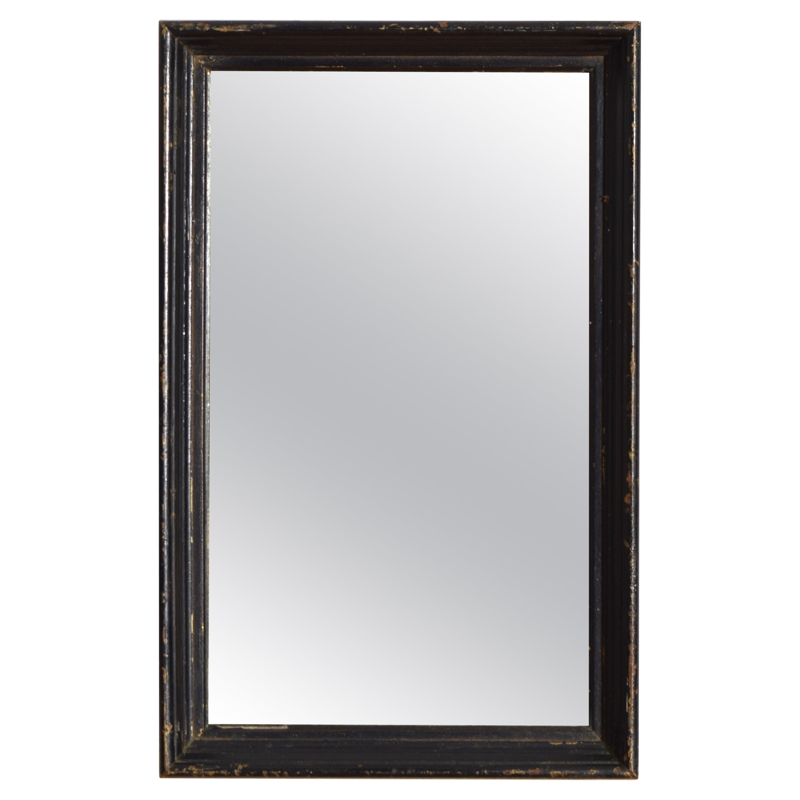 Miroir moulé et ébonisé de la période de la Restauration, du début au milieu du 19e siècle