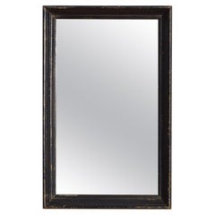 Miroir moulé et ébonisé de la période de la Restauration, du début au milieu du 19e siècle