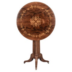 French Restauration Style Tilt-Top Guéridon or Center Table
