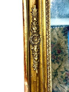 French Restoration Giltwood Mirror with Mercury Glass, Circa 1830