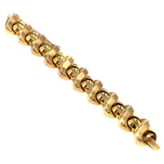 French Retro 18 Karat Gold Bracelet