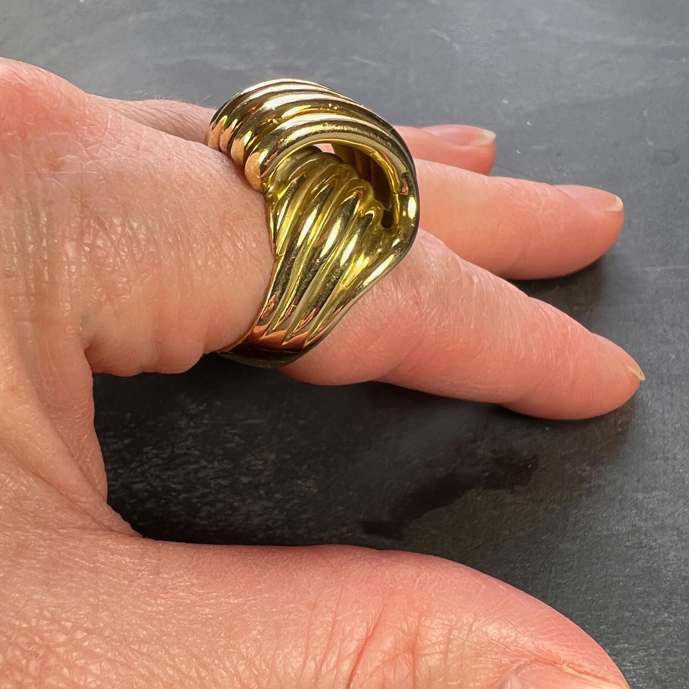 spring ring gold