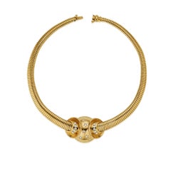 French Retro Tubogas Necklace