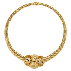 French Retro Tubogas Necklace