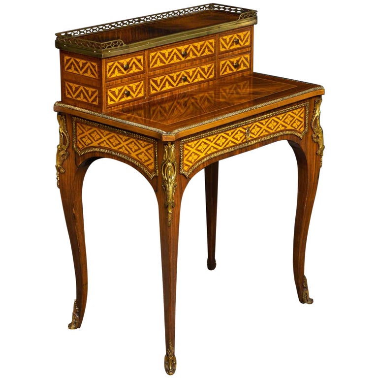 French Revival Ladies Writing Desk For Sale At 1stdibs