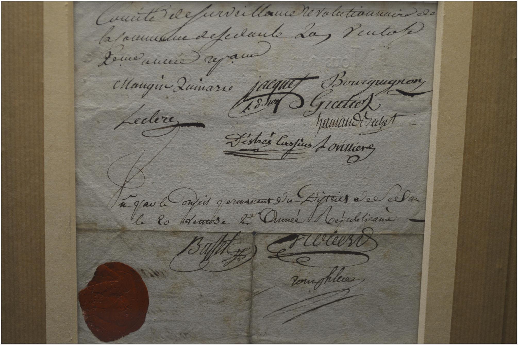 French Revolution, 1794, Two Documents, Revolutionary Surveillance Committee 2