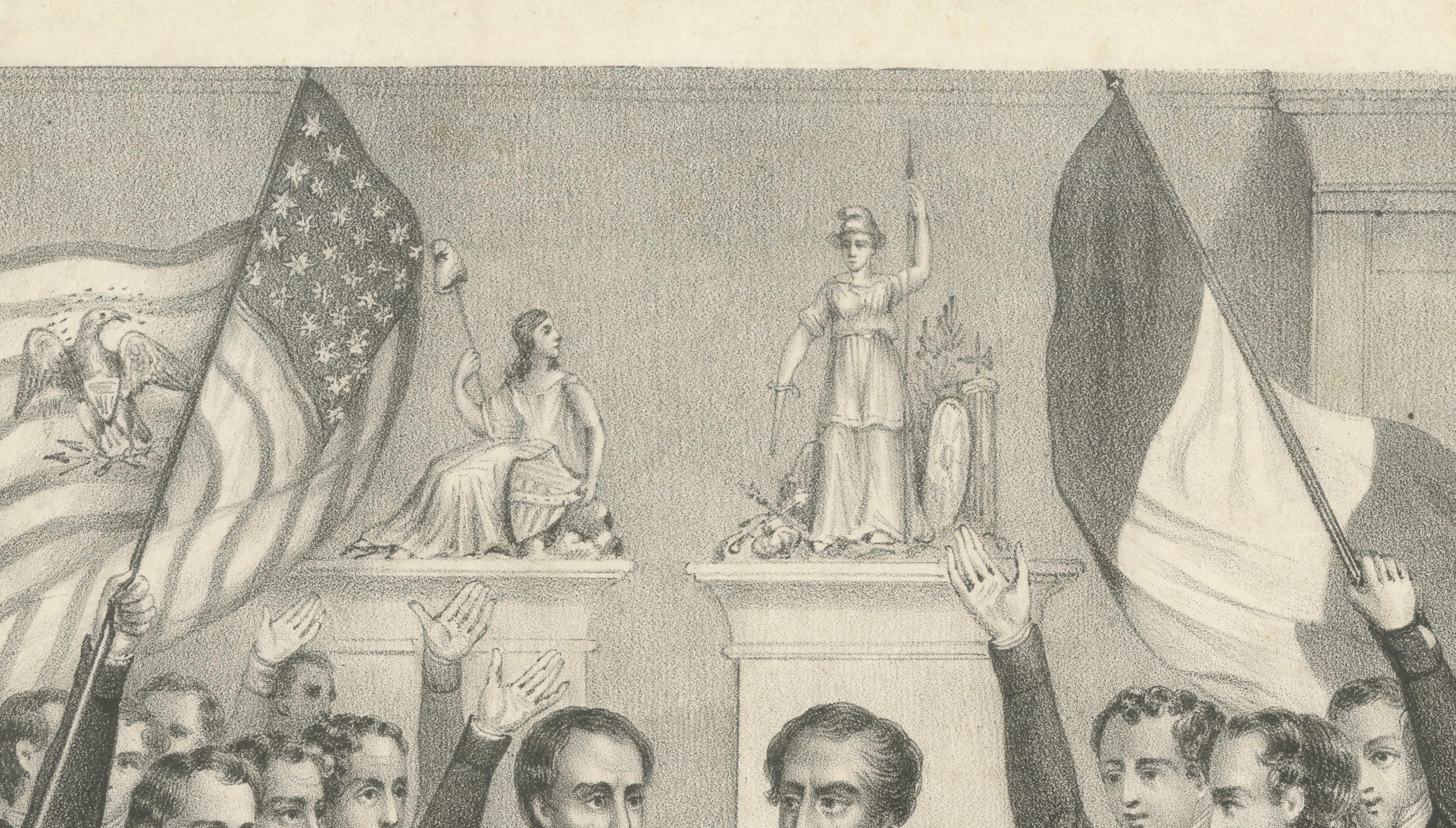 French Revolution of 1848, American Delegation to Provisional Government, c.1848