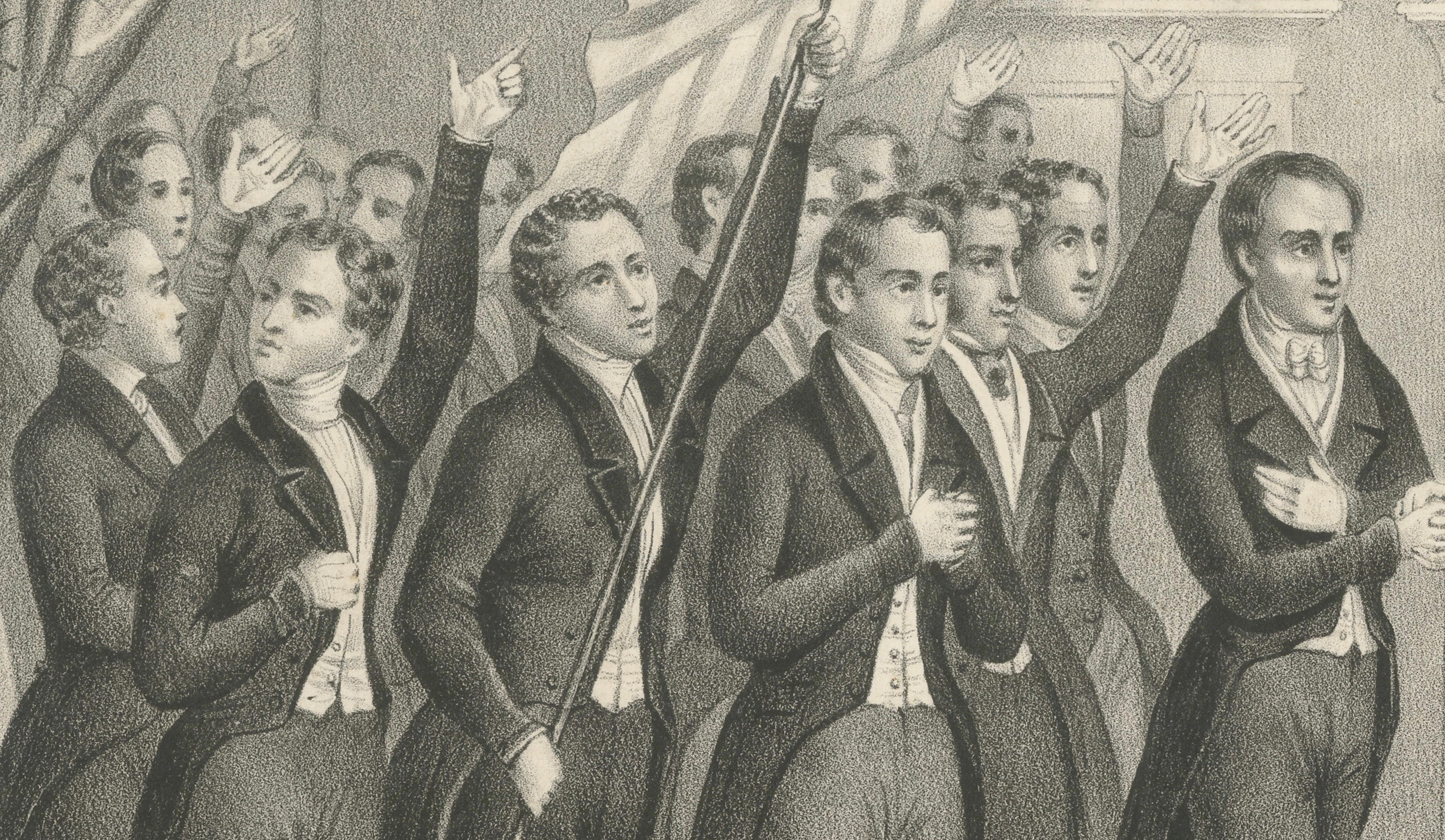 French Revolution of 1848, American Delegation to Provisional Government, c.1848