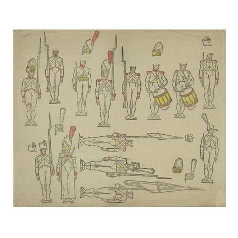 French Revolutionary Infantry – Uniforms, Drummers and Standards, c.1795