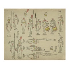 French Revolutionary Infantry – Uniforms, Drummers and Standards, c.1795