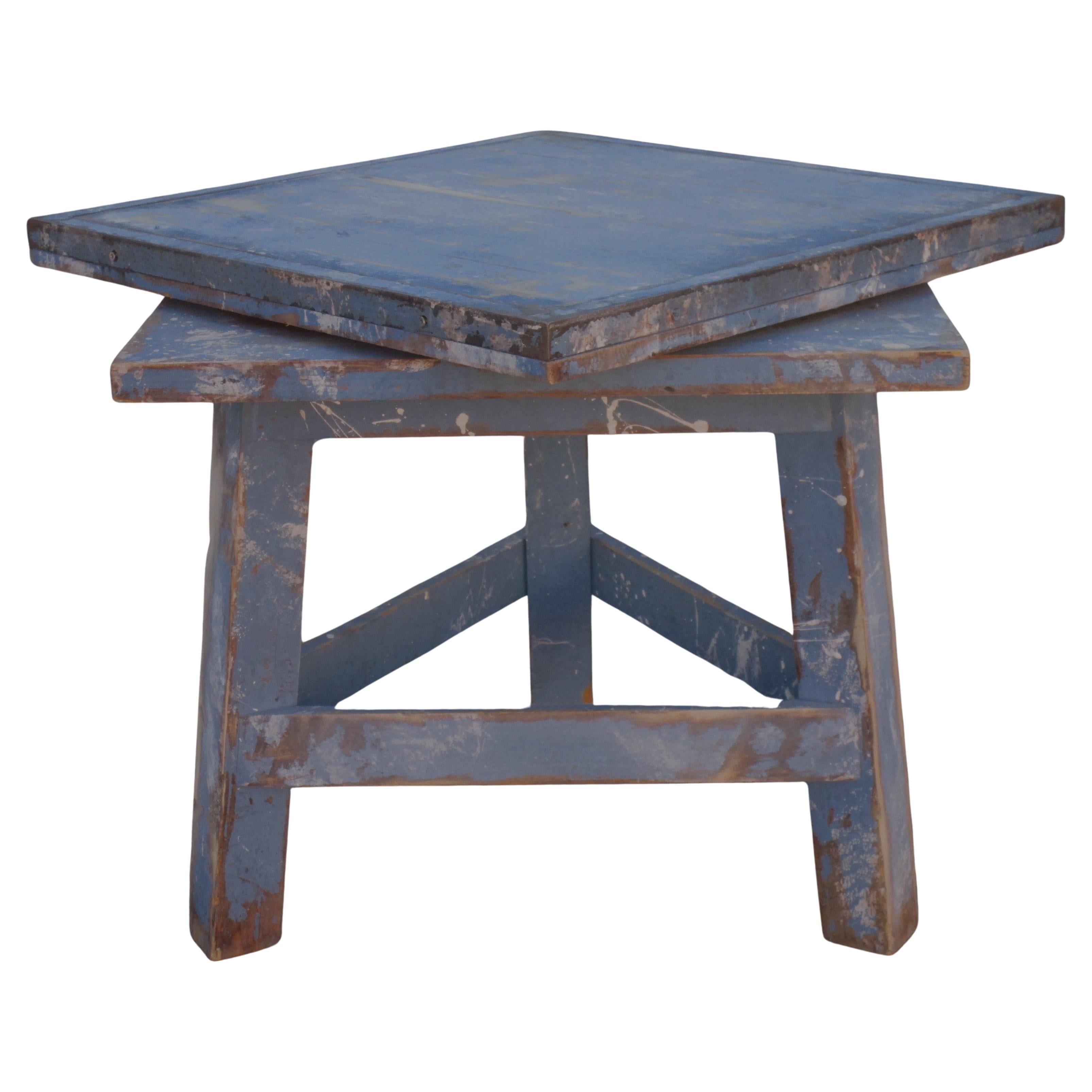 20ième siècle Table de sculpteur à plateau tournant en vente