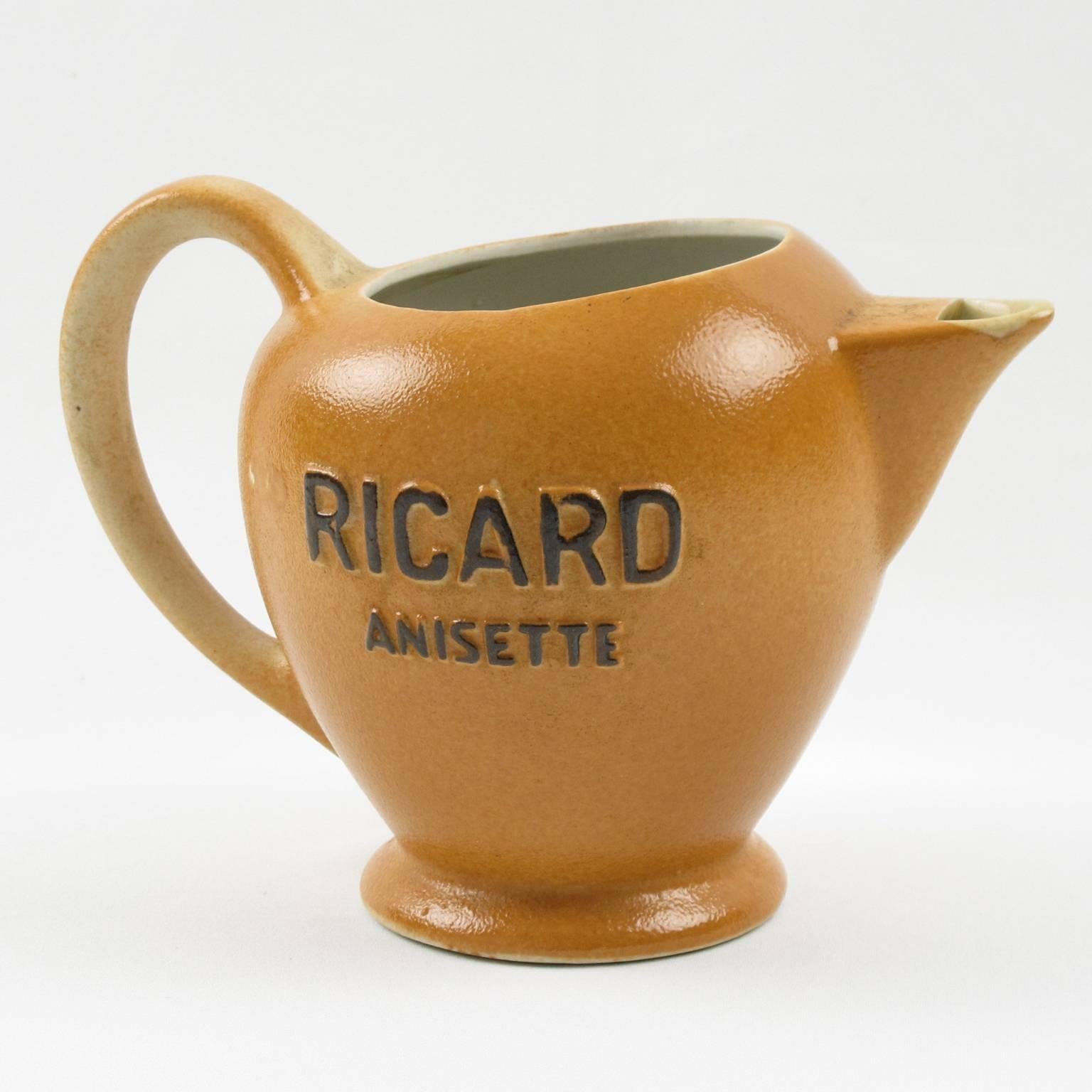 ricard glasses and jug