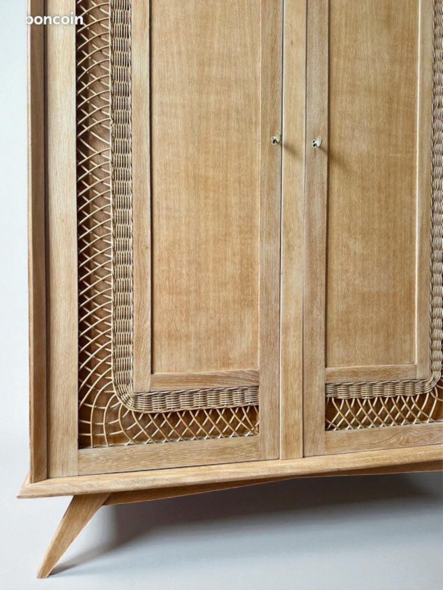Französische Riviera - Kleiderschrank - Eiche - Frankreich im Angebot 5