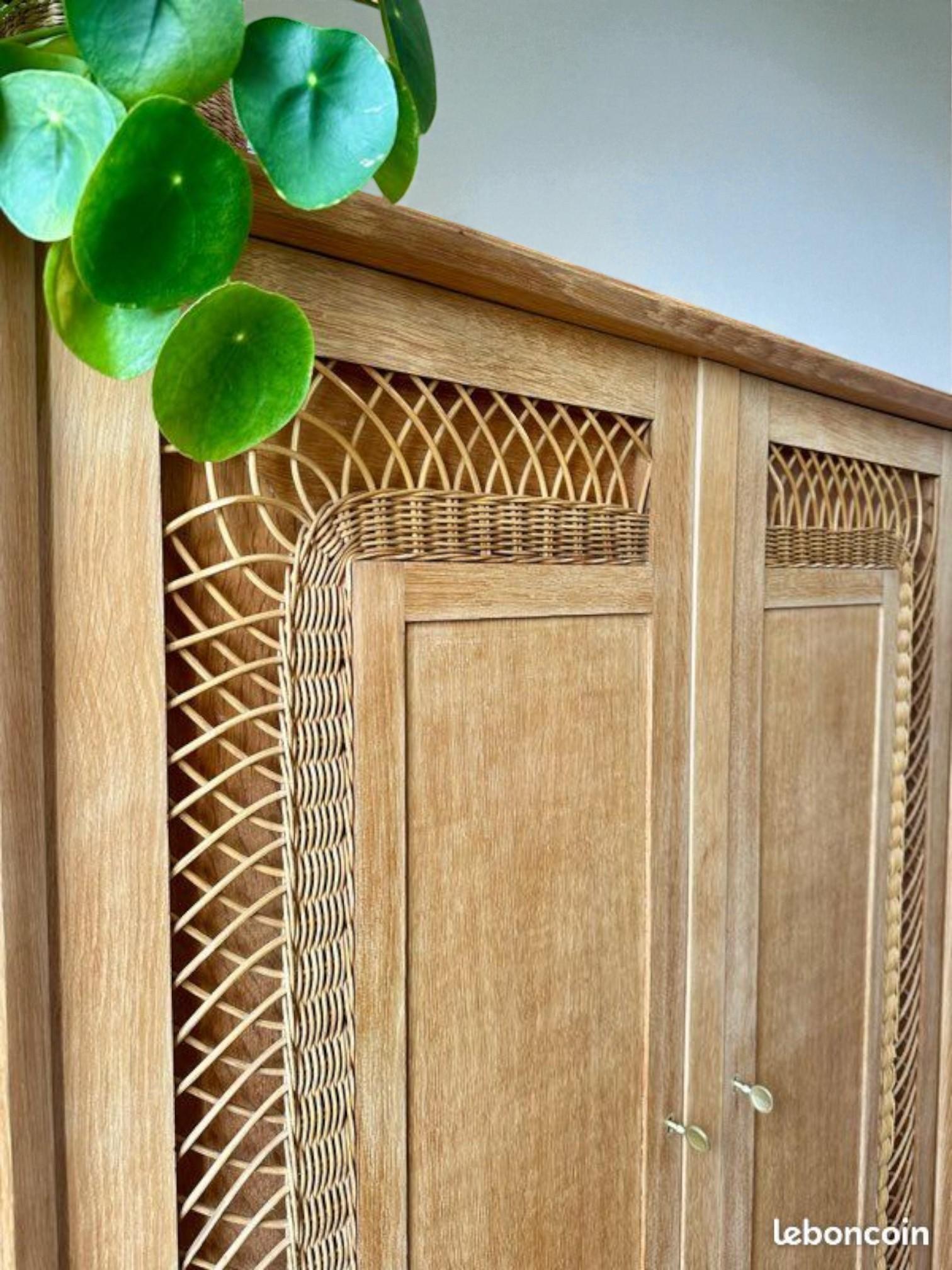 Französische Riviera - Kleiderschrank - Eiche - Frankreich im Angebot 7