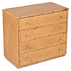 Straw Case Pieces and Storage Cabinets