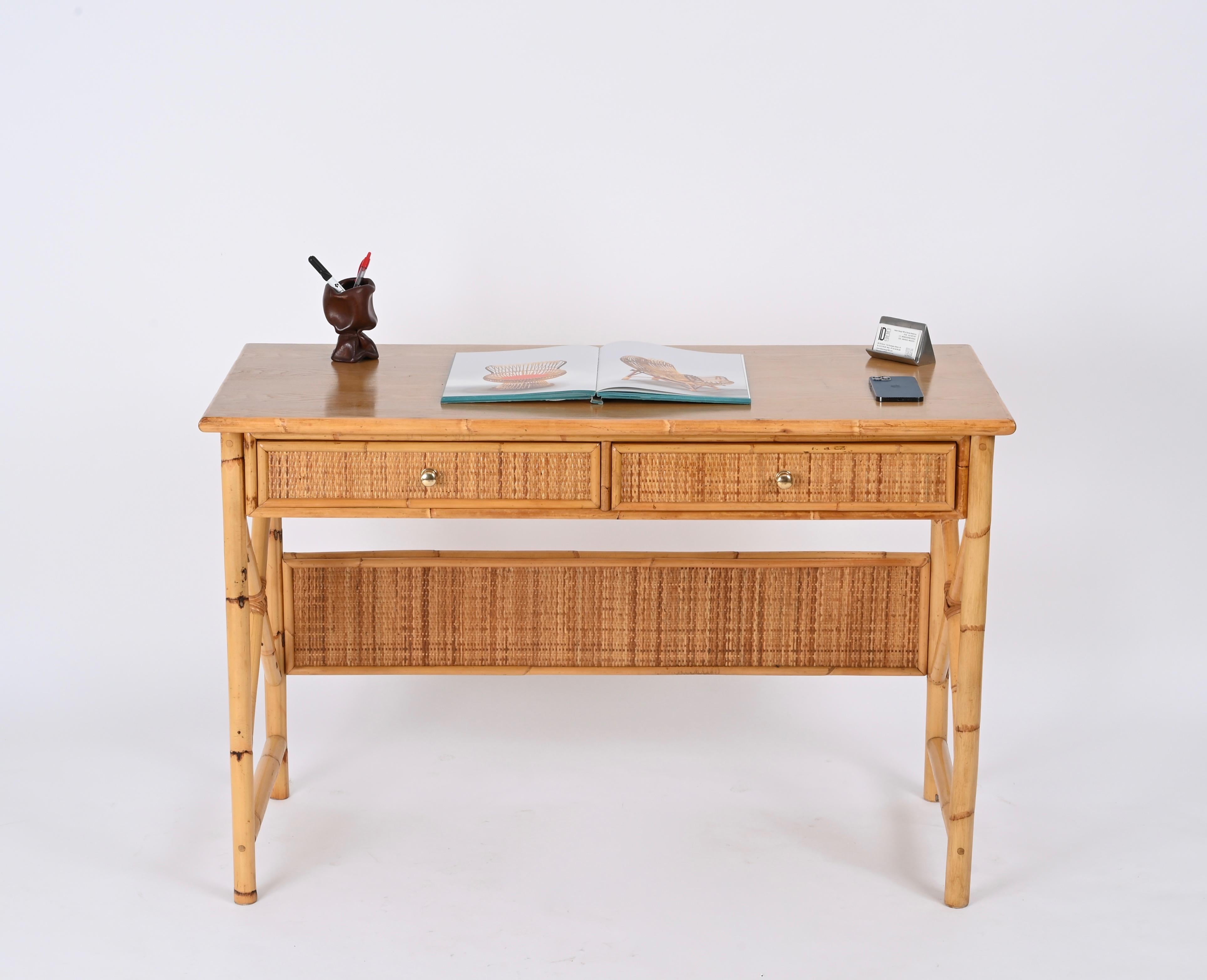 bureau en osier