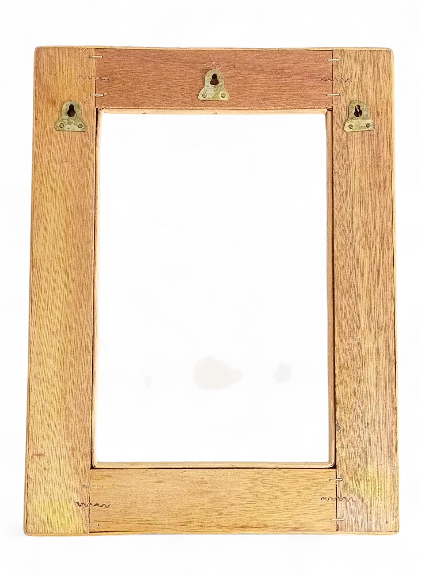 Miroir en rotin de la Côte d'Azur dans le style de Vivai del Sud, France, années 1960 en vente 11