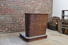 French Riviera Style Bamboo/Rattan Bar