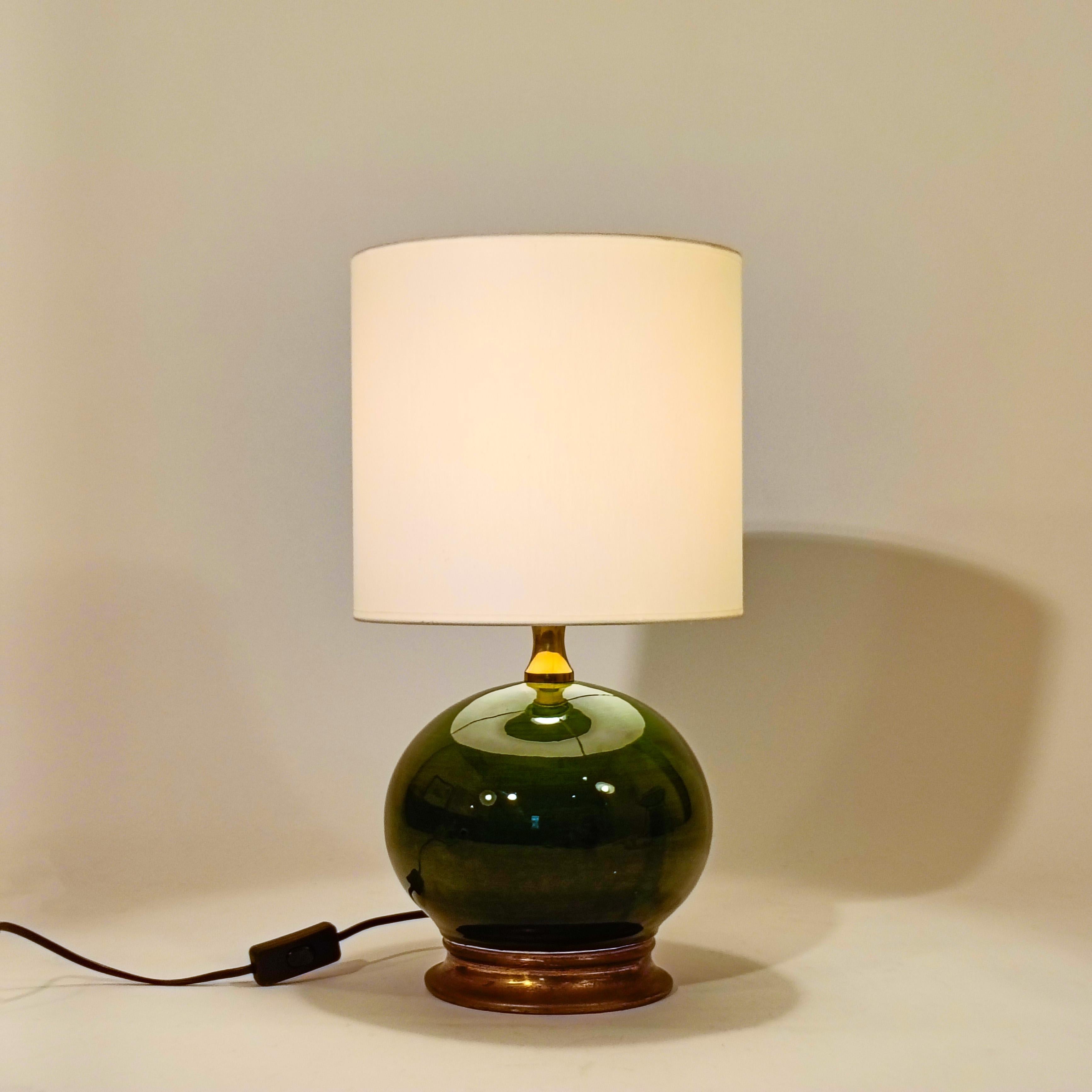 Espagnol Style Côte d'Azur. Lampes de table en céramique faites à la main, Espagne, années 1960 en vente