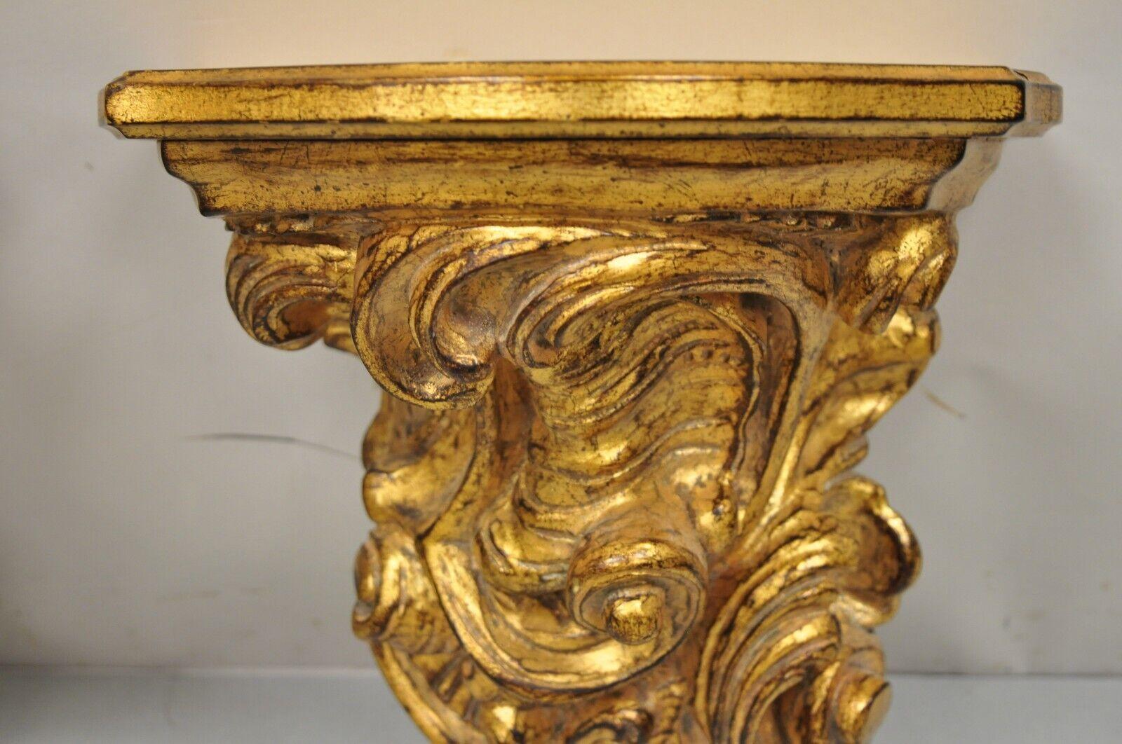 Rococo French Rocco Baroque Style Gold Giltwood 14