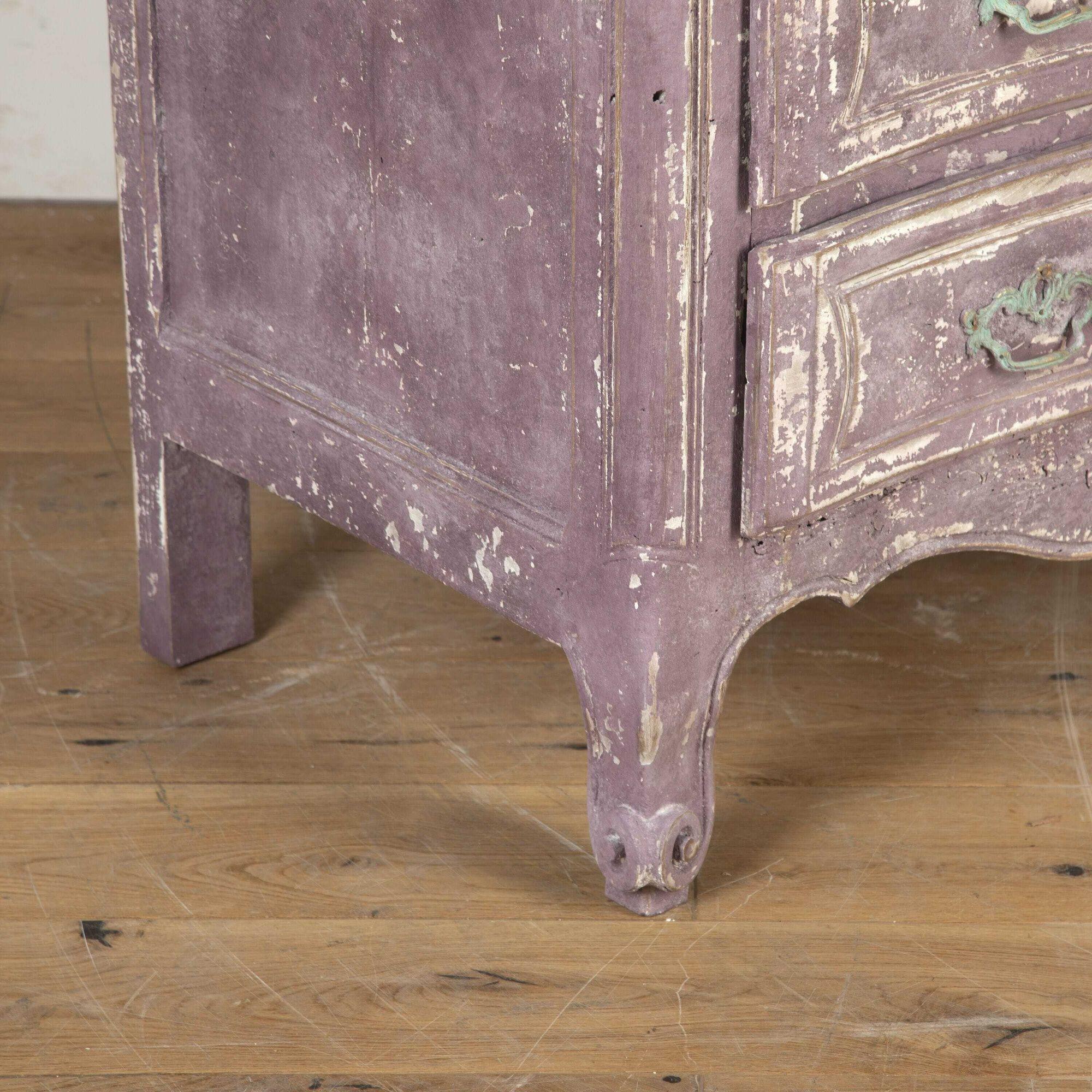 18th Century and Earlier French Rococo Commode For Sale