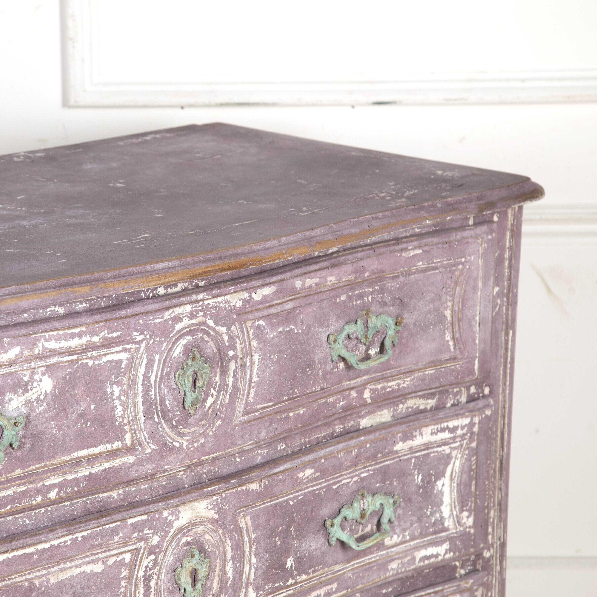 Wood French Rococo Commode For Sale