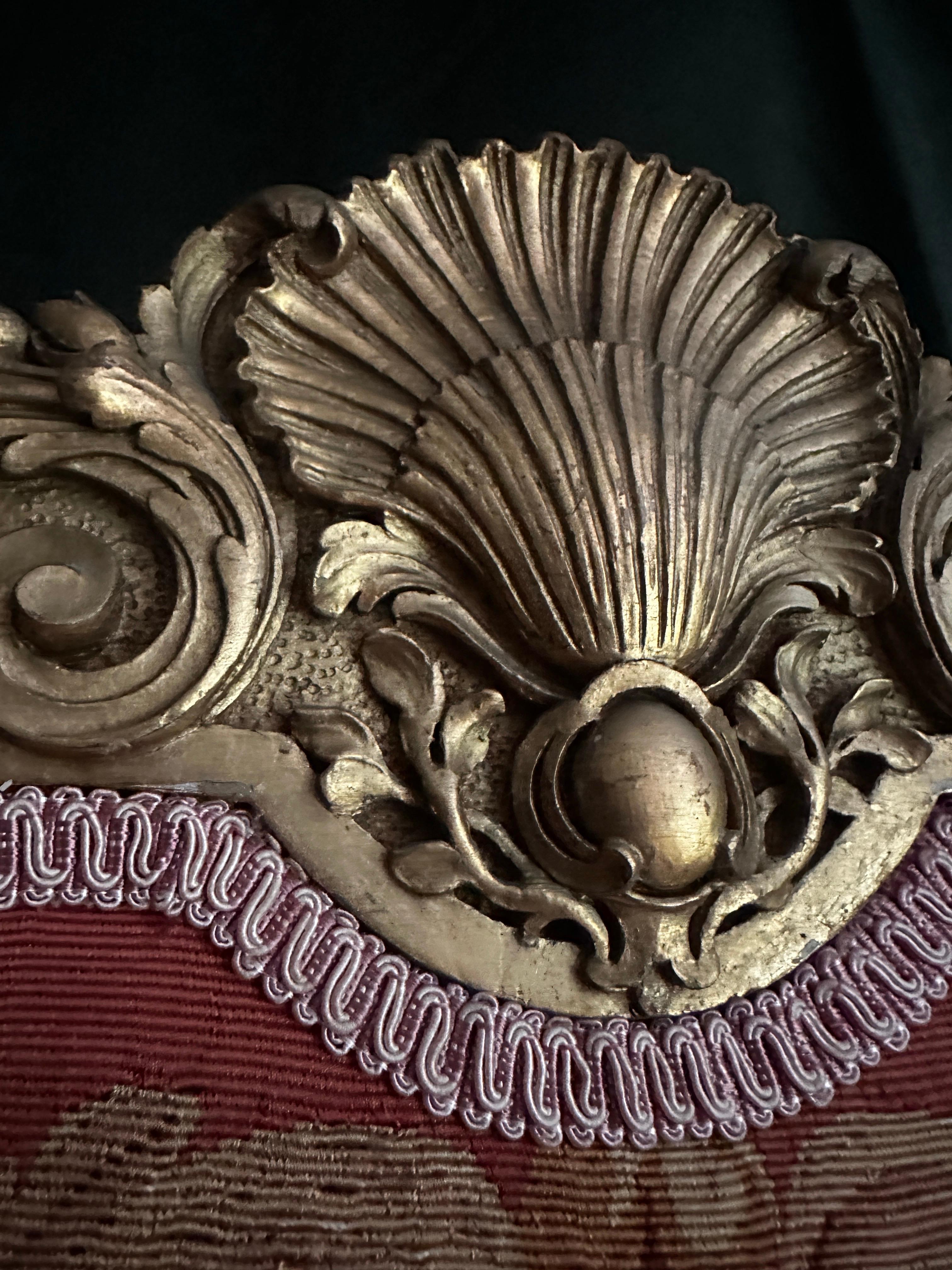 French rococo Louis XV Aubusson dressing screen or room divider For Sale 3